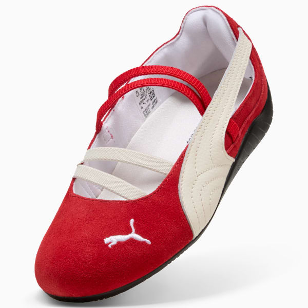 Speedcat Ballet Sneakers Women, For All Time Red-PUMA White-PUMA Black, large-ZAF
