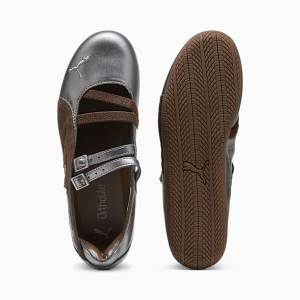 Speedcat Lux Ballet Sneakers Women, Chocolate-Gum, large-ZAF