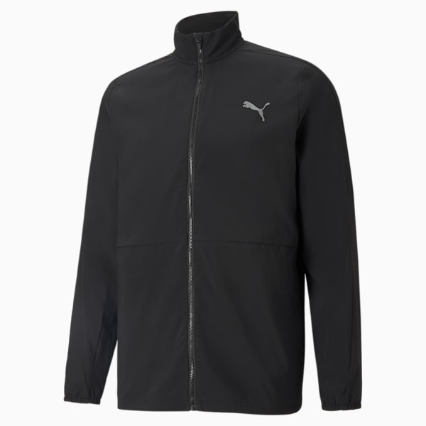 Favourite Woven Men's Running Jacket, Puma Black, large-ZAF