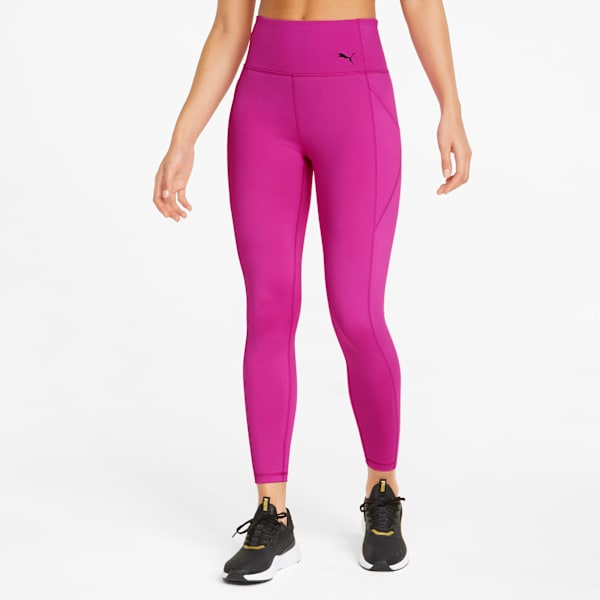 Favourite FOREVER High Waist 7/8 Training Leggings Women, Deep Orchid, large-ZAF