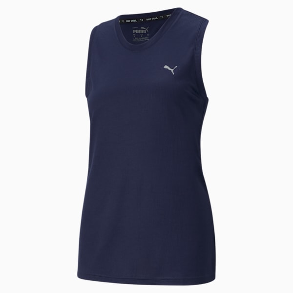 Performance Training Tank Top Women, Peacoat, large-ZAF