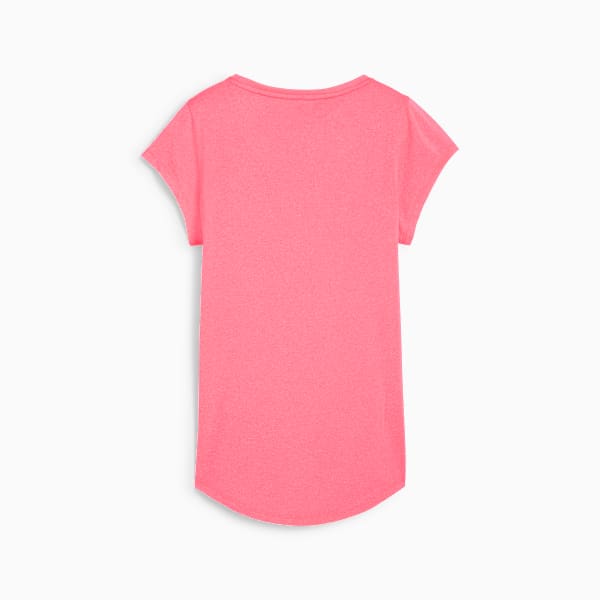 Performance Heather Cat Women's Training Tee, Sunset Glow Heather, large-MEX