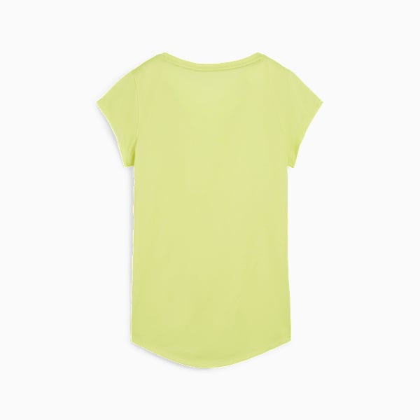 Performance Heather Cat Training Tee Women, Lime Pow Heather, large-ZAF