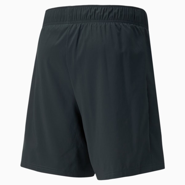 Short de running 2 en 1 Favourite para hombre, Midnight Green-Ivory Glow, large-ARG