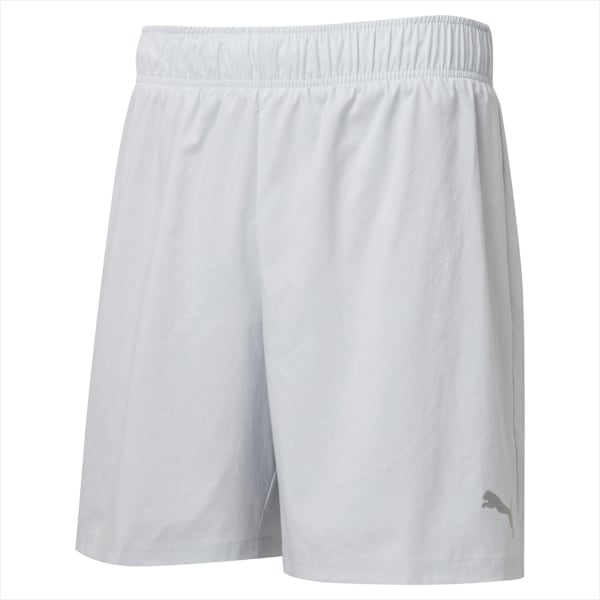 Short de running 2 en 1 Favourite para hombre, Platinum Gray, large-ARG