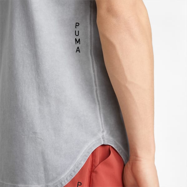 Studio Wash Men's Training Tee, Harbor Mist, large-ZAF
