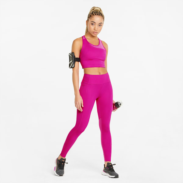 Mid Impact Flawless Women's Training Bra, Deep Orchid, large-ZAF