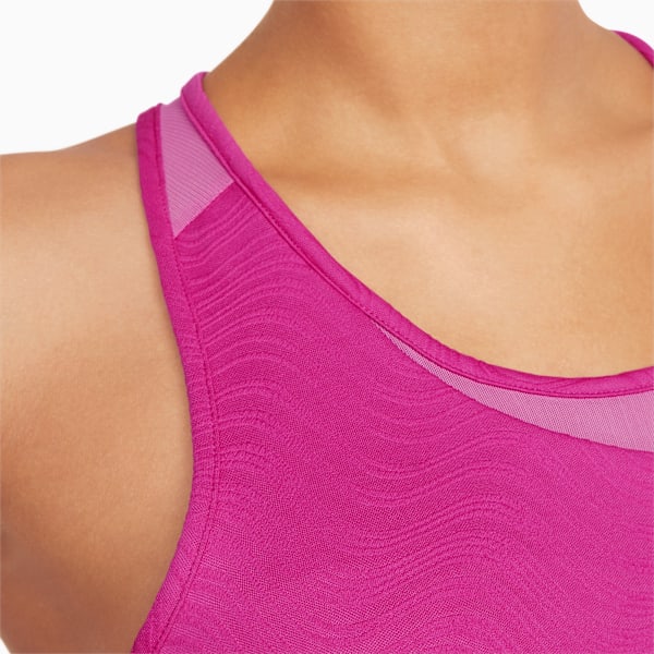 Mid Impact Flawless Women's Training Bra, Deep Orchid, large-ZAF