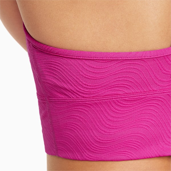 Mid Impact Flawless Women's Training Bra, Deep Orchid, large-ZAF