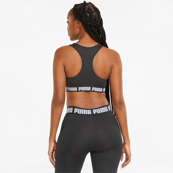Top de training PUMA Strong con sujeción de impacto medio, Puma Black, large-ARG