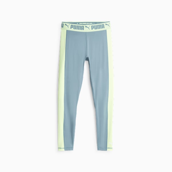 Calzas de training para mujer Strong, Bold Blue-Speed Green, large-ARG