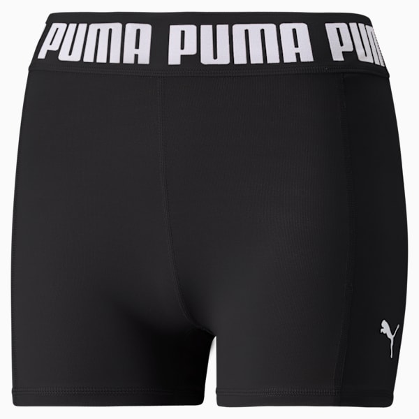 Strong 3" Tight Women's Training Shorts, Puma Black, large-MEX