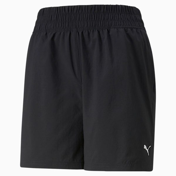 Train Favourite 5" Woven Shorts Women, Puma Black, large-ZAF