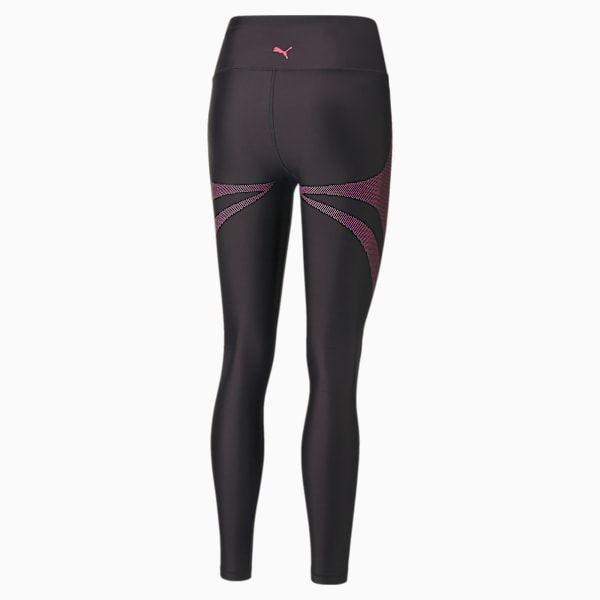 Leggings de training para mujer Eversculpt, Puma Black-Sunset Pink, large-ARG