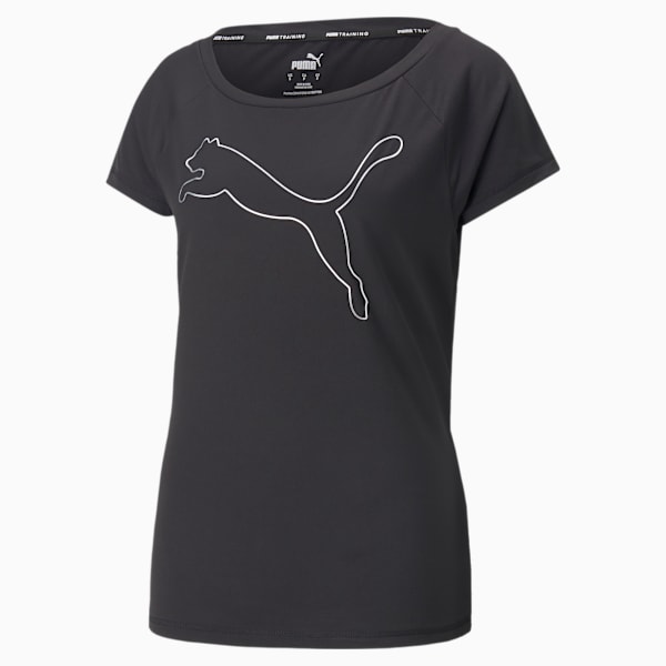Playera de training para mujer Favourite Cat, Puma Black, large-MEX