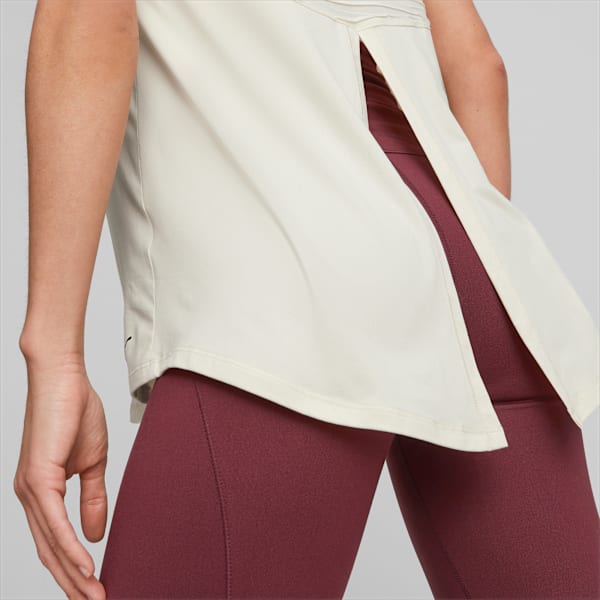 Maternity Relaxed Training Tank Top Women, Alpine Snow, large-ZAF