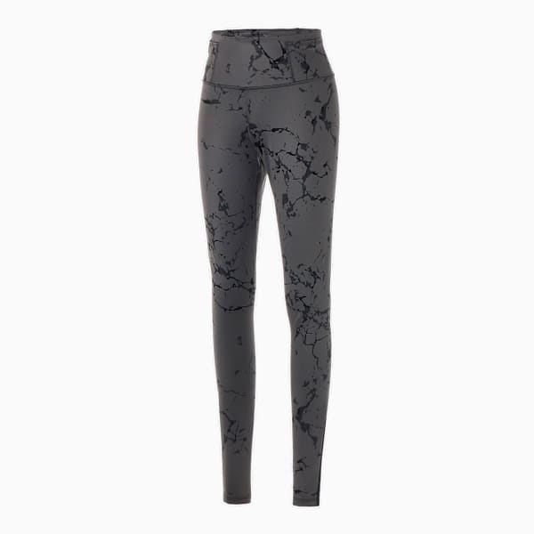 SEASONS Brushed Running Tights Women, Puma Black-CASTLEROCK, large-ZAF
