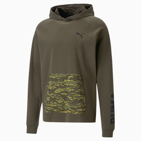 Buzo de training para hombre Train Concept, Green Moss, large-ARG