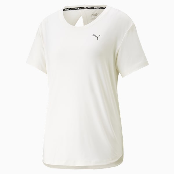 Remera de training Studio Yogini Lite para mujer, Frosted Ivory, large-ARG
