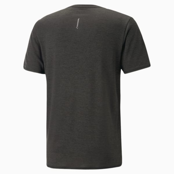 Camiseta Run Favorite Heather Running para hombre, PUMA Black Heather, large-MEX