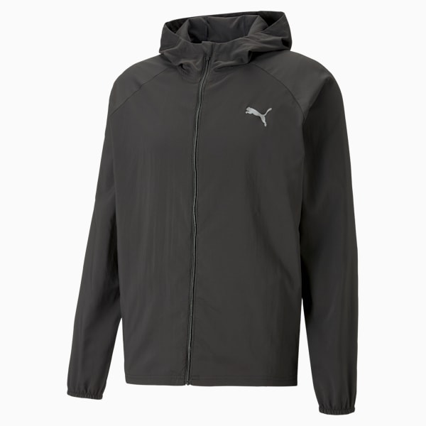 Campera con capucha Run Favourite, PUMA Black, large-ARG