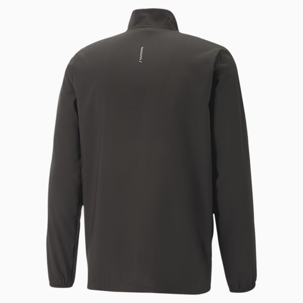Campera de running RUN FAVOURITE Woven para hombre, PUMA Black, large-ARG