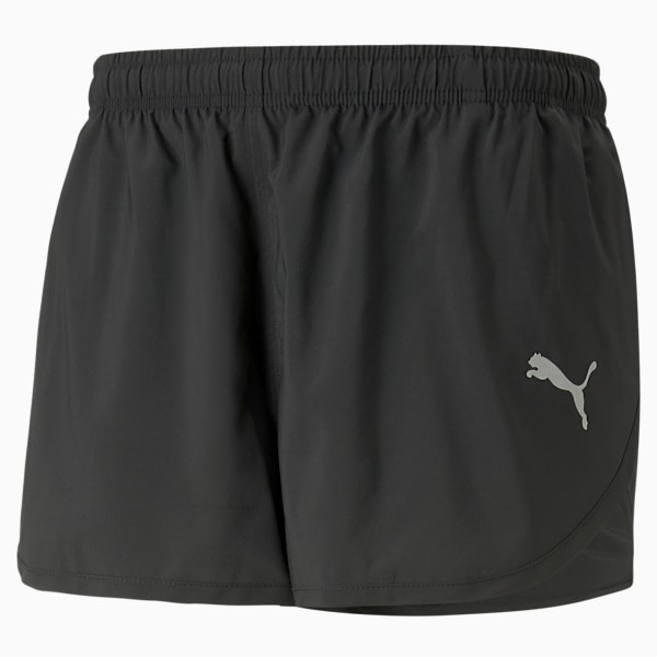 Run Favourite Split Running Shorts Men, PUMA Black, large-ZAF