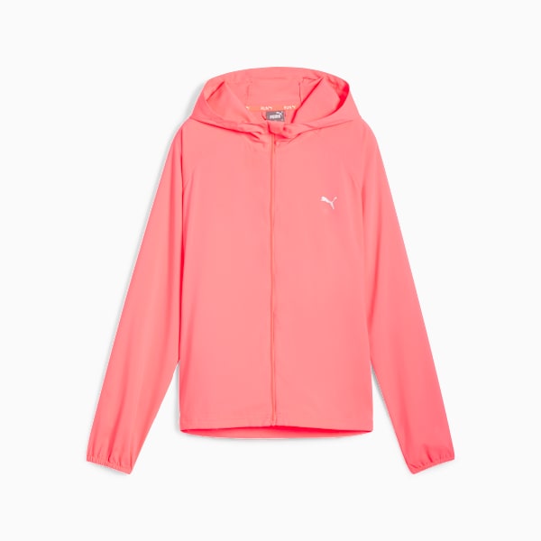 Campera con capucha RUN FAV para mujer, Sunset Glow, large-ARG