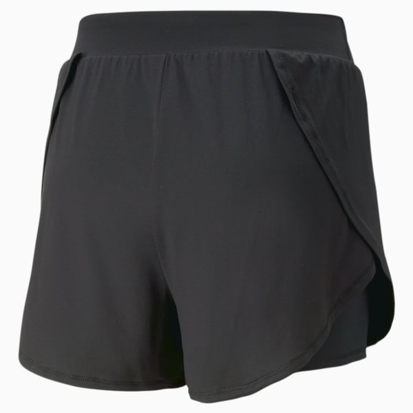 Shorts de training Studio Flow para mujer, PUMA Black, large-ARG