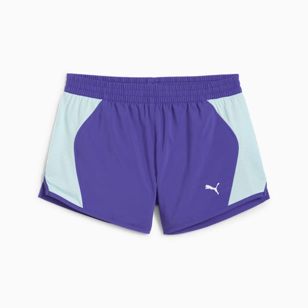 Shorts para correr Favourite Velocity 3'' para mujer, Lapis Lazuli, large-MEX