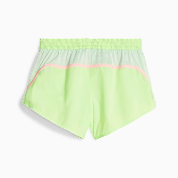 Shorts de running Favourite Velocity 3'' para mujer, Speed Green, large-ARG