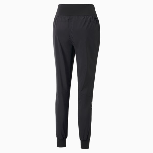 Pantalones cónicos de running Run Favourite para mujer, PUMA Black, large-ARG