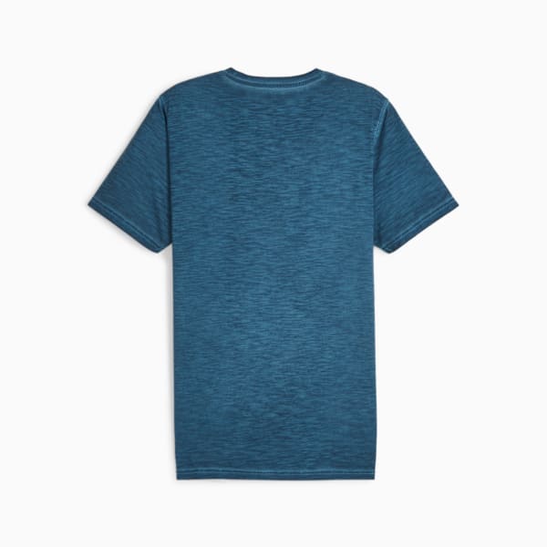 Studio Foundation Wash Training Tee Men, Ocean Tropic, large-ZAF