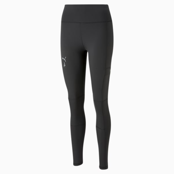 Calzas de trail running full-length para mujer de la colección SEASONS, PUMA Black, large-ARG