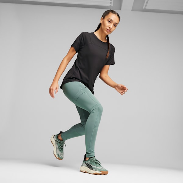 Camiseta SEASONS coolCELL Trail Feminina, Preto, large-BRA