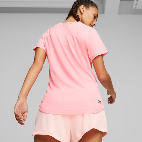SEASONS Women's coolCELL Trail Running Tee, Koral Ice, large-ZAF