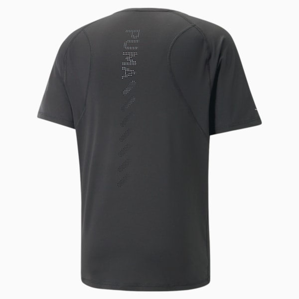 Camiseta Run CLOUDSPUN Manga Curta Masculina, PUMA Black, large-BRA