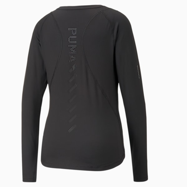 Remera de manga larga Run CLOUDSPUN para mujer, PUMA Black, large-ARG