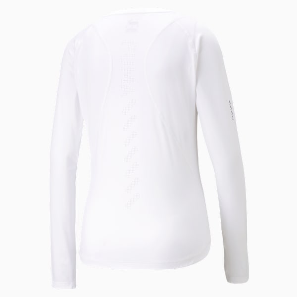 Remera de manga larga Run CLOUDSPUN para mujer, PUMA White, large-ARG
