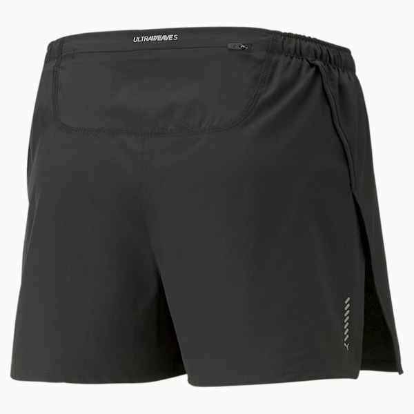 Shorts de running con abertura RUN ULTRAWEAVE para hombre, PUMA Black, large-ARG