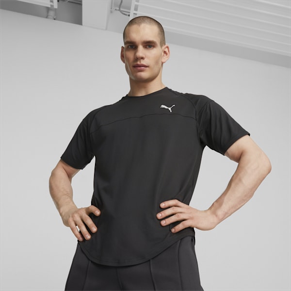 Remera para hombre Train Cloudspun, PUMA Black, large-ARG