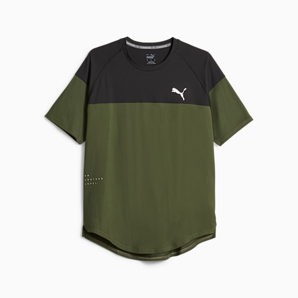 Remera para hombre Train Cloudspun, Myrtle-PUMA Black, large-ARG