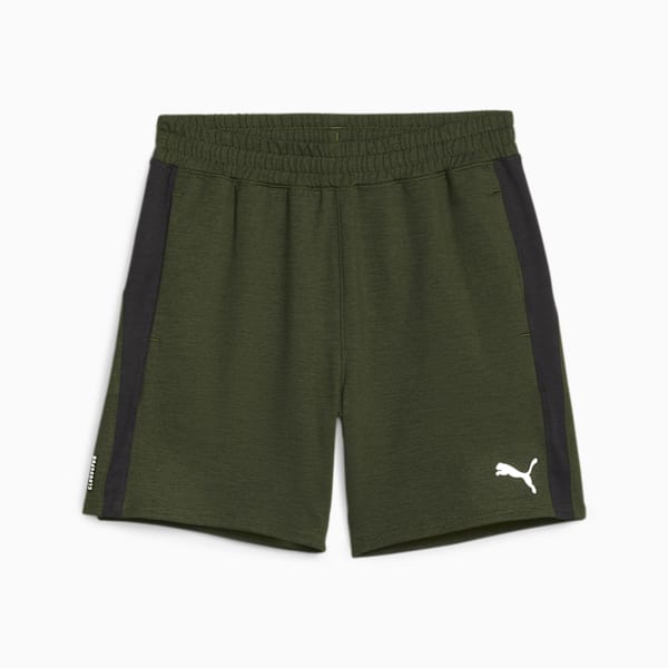 Shorts para hombre Train Cloudspun, Myrtle-PUMA Black, large-ARG