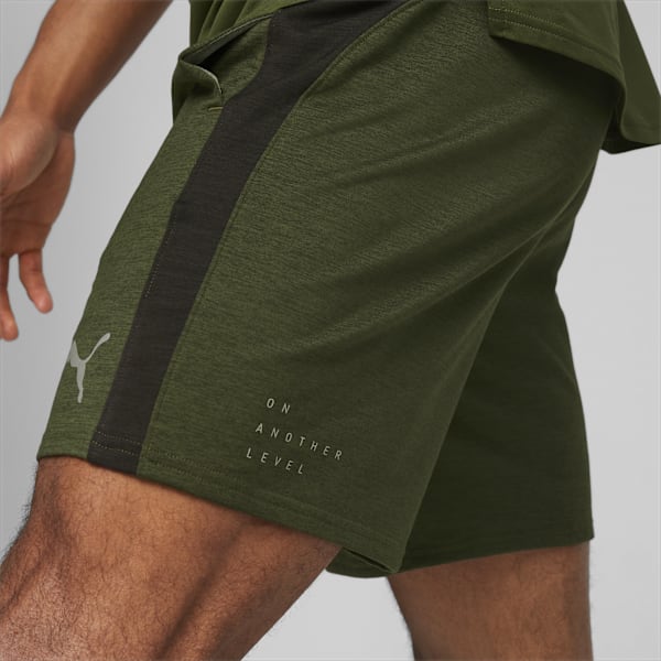 Shorts para hombre Train Cloudspun, Myrtle-PUMA Black, large-ARG