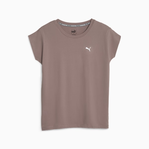 Remera de training para mujer Cloudspun Trend, Dark Clove, large-ARG