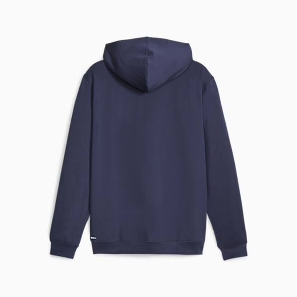 Campera con capucha para hombre PUMA Fit, PUMA Navy, large-ARG