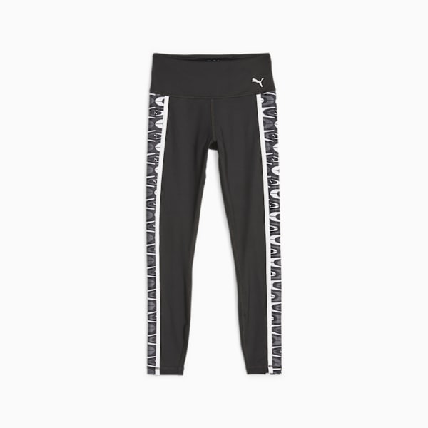 Calzas de training para mujer RETRO GLAM, PUMA Black, large-ARG