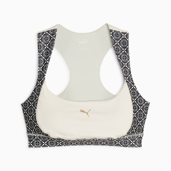 Logo Love Mid Support Training Bra, Alpine Snow, large-ZAF