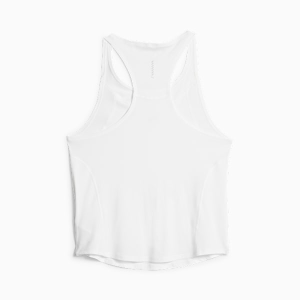 Remera de tirantes de running Cloudspun para mujer, PUMA White, large-ARG