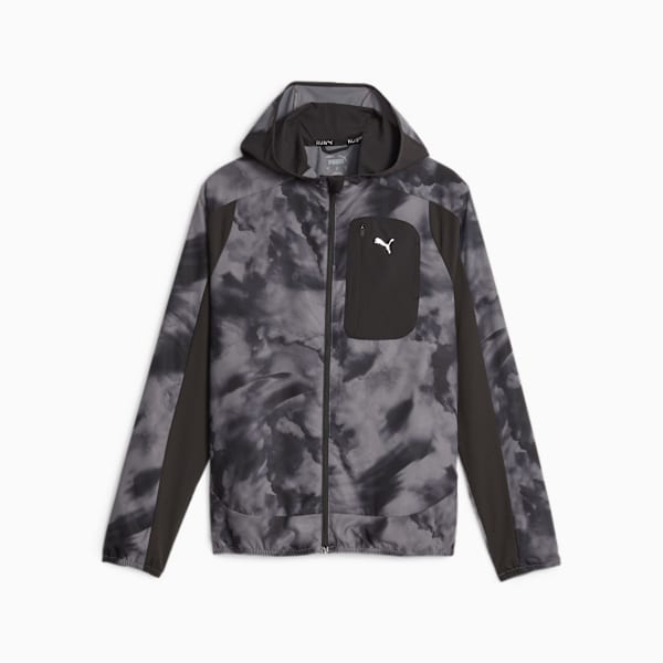 Campera de running para mujer 2 en 1 Ultraweave, PUMA Black, large-ARG
